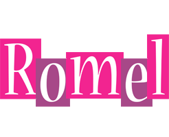 Romel whine logo