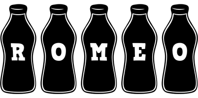 Romeo bottle logo