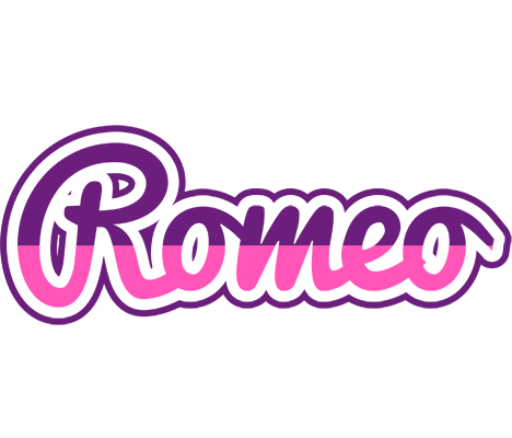 Romeo cheerful logo