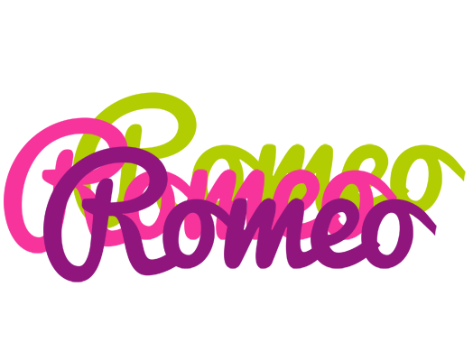 Romeo flowers logo