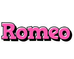 Romeo girlish logo