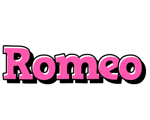 Romeo girlish logo
