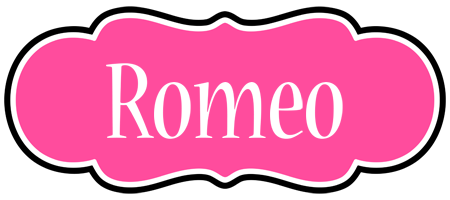Romeo invitation logo
