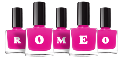 Romeo nails logo