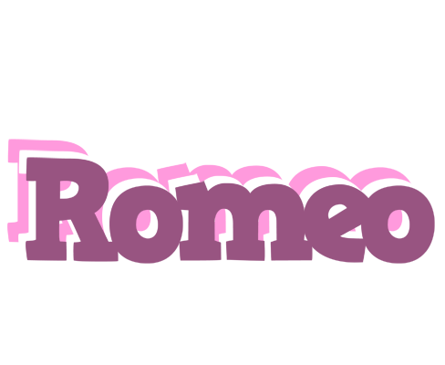 Romeo relaxing logo