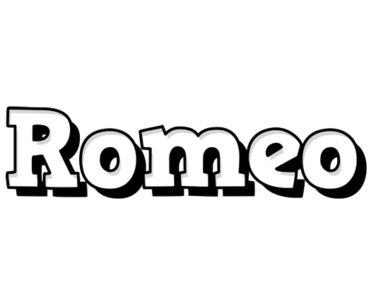 Romeo snowing logo