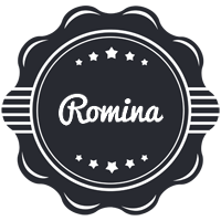 Romina badge logo