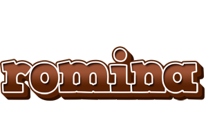 Romina brownie logo