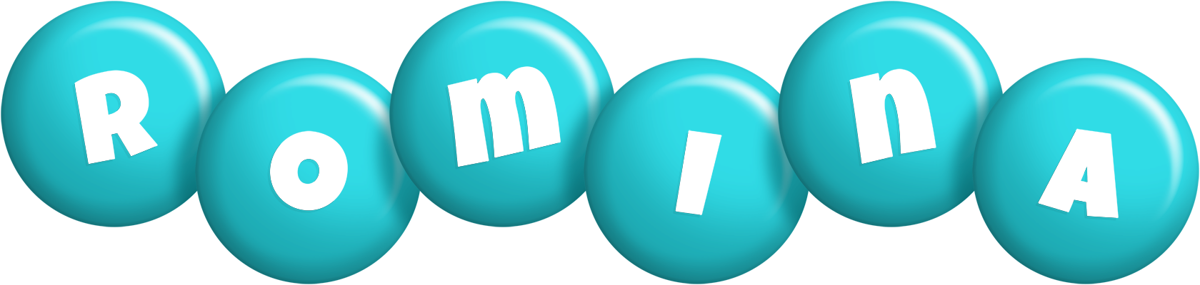 Romina candy-azur logo