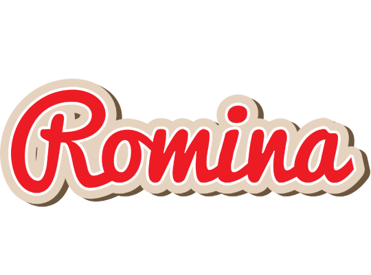 Romina chocolate logo