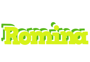 Romina citrus logo