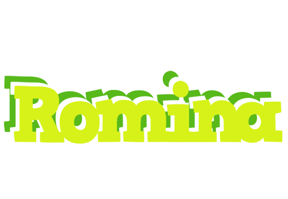 Romina citrus logo