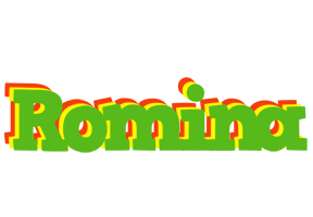 Romina crocodile logo