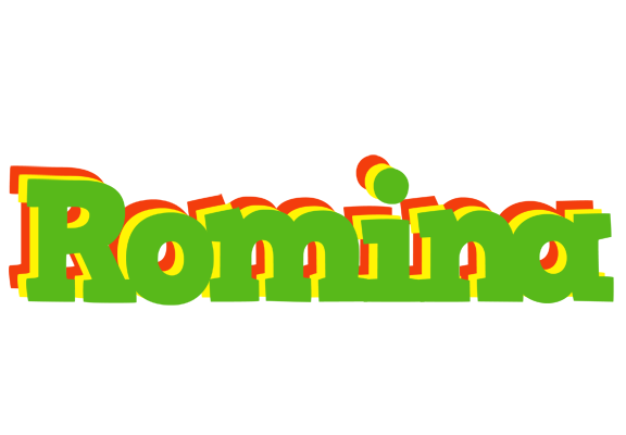 Romina crocodile logo