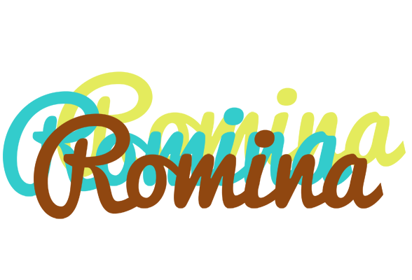 Romina cupcake logo