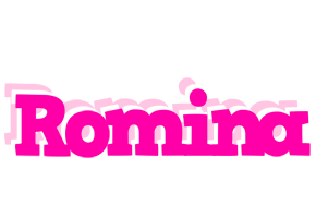 Romina dancing logo
