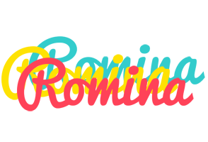 Romina disco logo