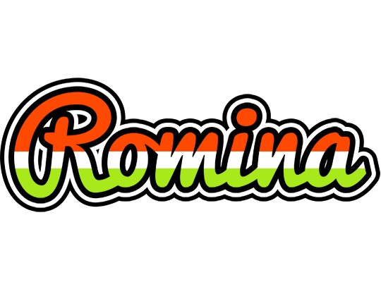Romina exotic logo