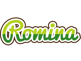 Romina golfing logo