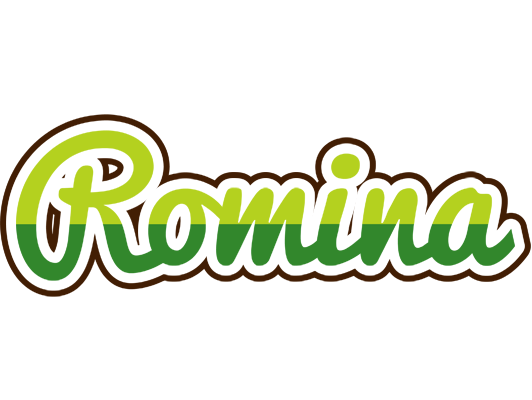 Romina golfing logo