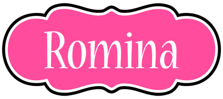 Romina invitation logo