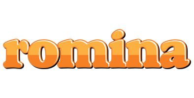 Romina orange logo