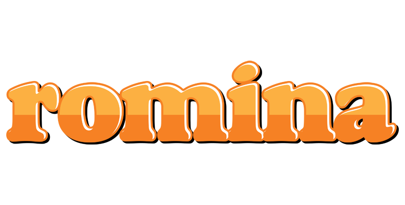 Romina orange logo