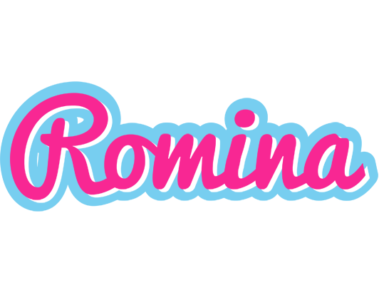 Romina popstar logo