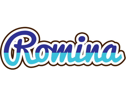 Romina raining logo