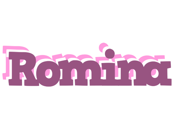 Romina relaxing logo