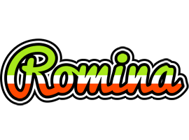 Romina superfun logo