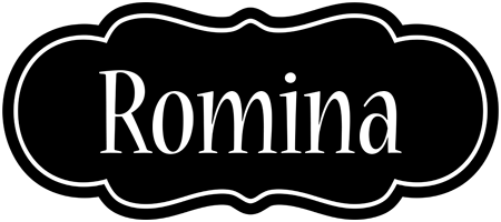 Romina welcome logo