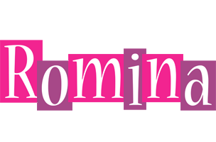 Romina whine logo