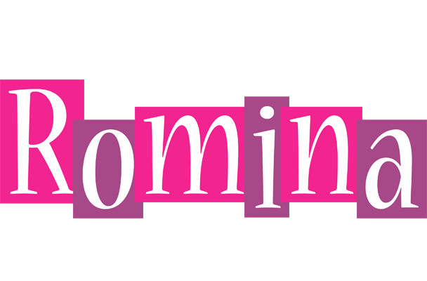 Romina whine logo