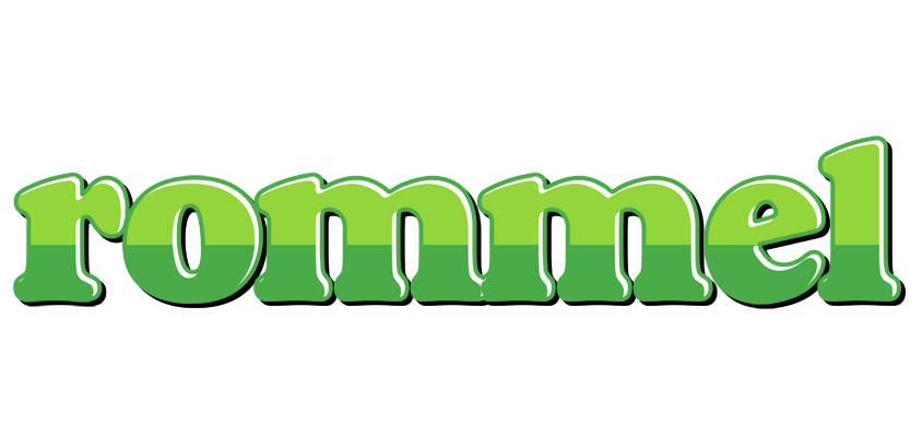 Rommel apple logo