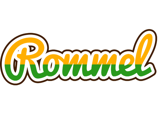 Rommel banana logo
