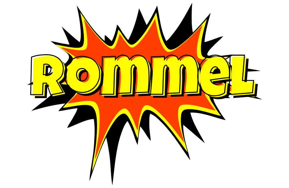 Rommel bazinga logo