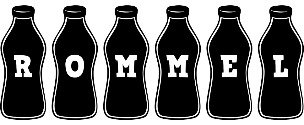 Rommel bottle logo