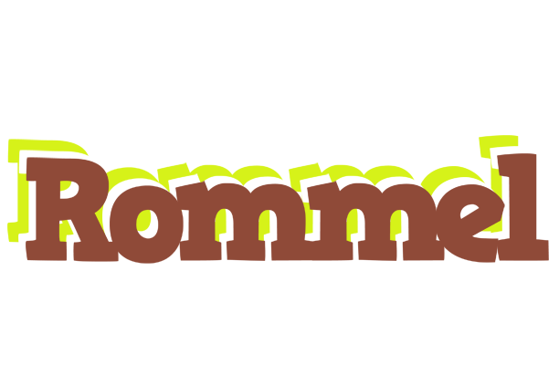 Rommel caffeebar logo