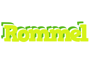 Rommel citrus logo