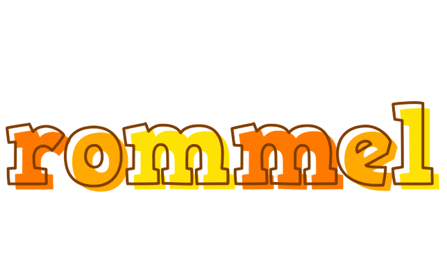 Rommel desert logo