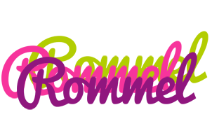 Rommel flowers logo