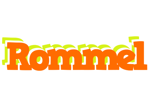 Rommel healthy logo