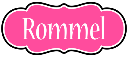 Rommel invitation logo