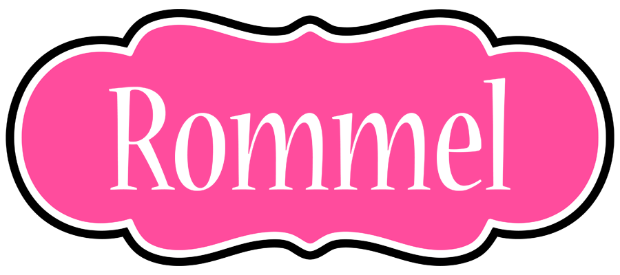 Rommel invitation logo