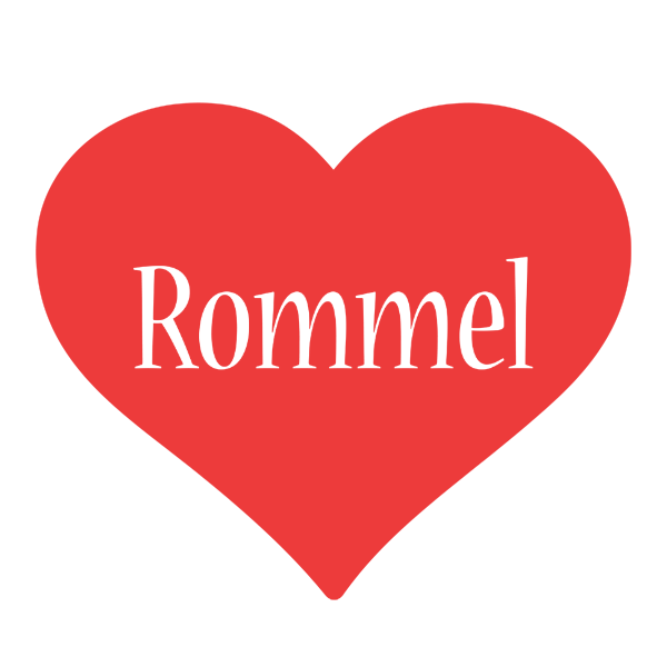 Rommel love logo
