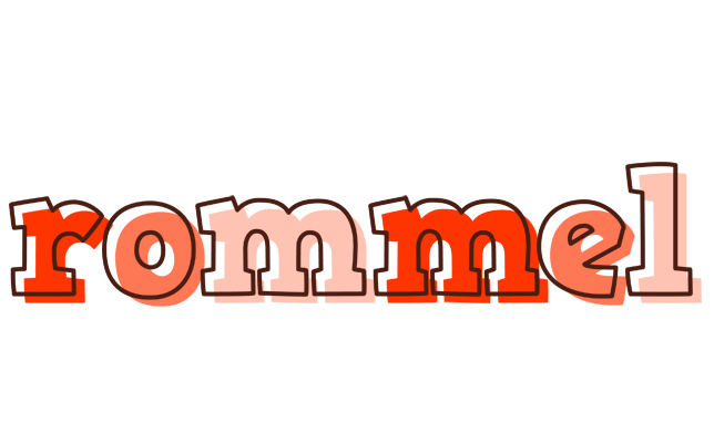 Rommel paint logo