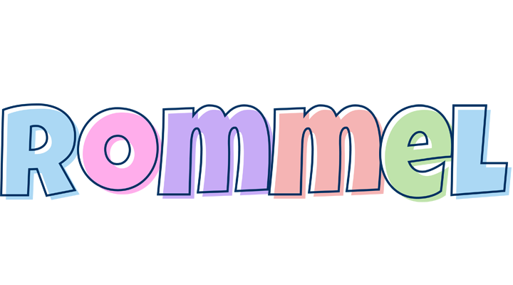 Rommel pastel logo