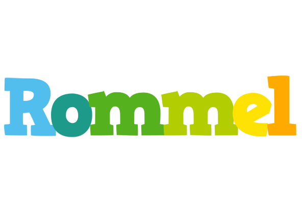 Rommel rainbows logo