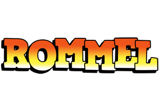 Rommel sunset logo